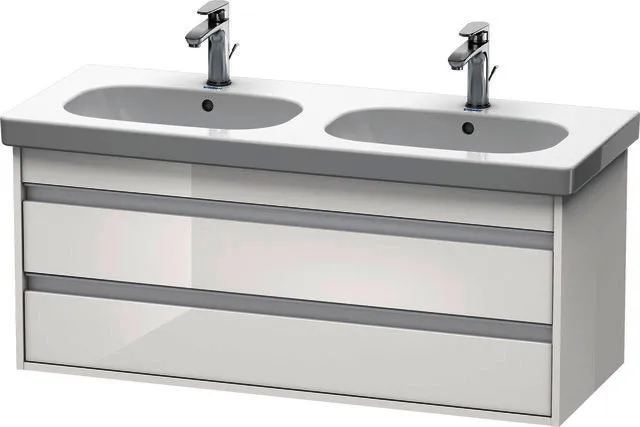 Duravit WTU wandhängend Ketho 455x1150x480mm 2 SchKa, für 034812, weiß hochglanz