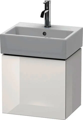 Duravit WTU L-Cube 400x434x341mm, 1 Tür A: rechts, Weiß Hochglanz