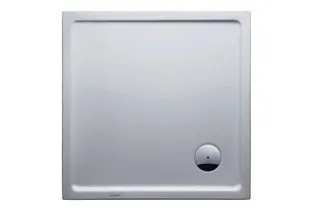 DU Starck Slimline Duschwanne Quadr. 1000x1000x50 mm Wß S.acr. Antislip