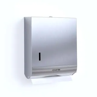 CWS Papierhandtuchspender Paradiseline Stainless Steel, Edelstahl, mit Schloss