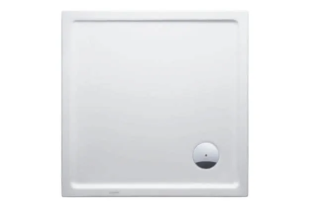 Duravit Starck Slimline Duschwanne, Quadratisch, 800x800x45 mm, Weiß, Sanitä