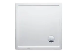 DU Starck Slimline Duschwanne, Quadratisch, 800x800x45 mm, Weiß, Sanitä