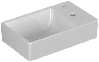 Villeroy & Boch HWB Avento 360x220mm re-eckig BP links 1HL. o. ÜL. Weiß Alpin cplus – Bild 2