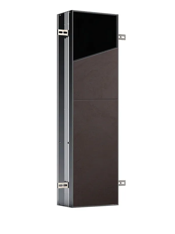 Emco LED-Schrankmodul asis plus 11008 Unterputz, 2 Ablagen 900 mm befliesbar
