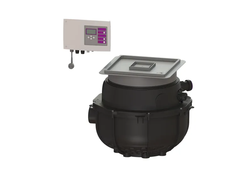 KESSEL-Hebeanlage Aqualift S Compact Duo, GTF 500, resistant, Bodenpl., befl.