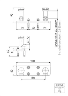 Steinberg Einbaukörper 010 1160 – Bild 2