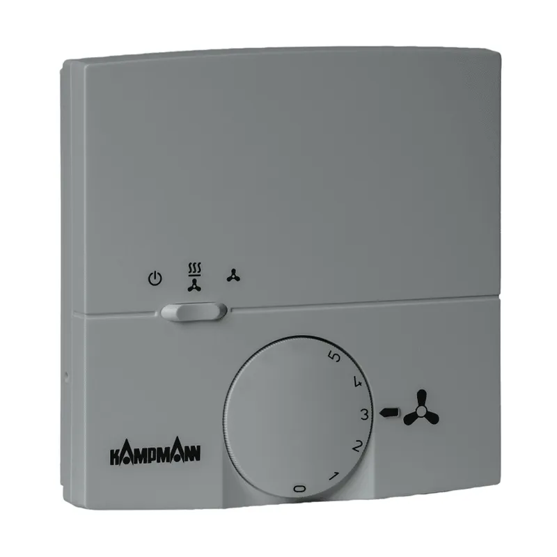 Kampmann Kompaktregler 5St/Auto 8-22Grad C IP30, AP, 230VAC/0-10VDC, Typ 30158