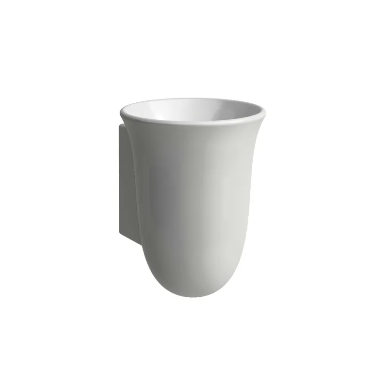 Laufen Zahnbürstenhalter THE NEW CLASSIC 105x95x125 Saphirkeramik weiß matt