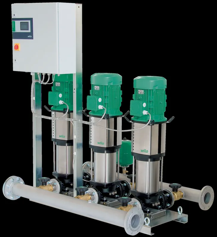 Wilo Mehrpumpenanlage Comfort CO-2 Helix V 1003/K/CC,R21/2/R21/2,1.1kW