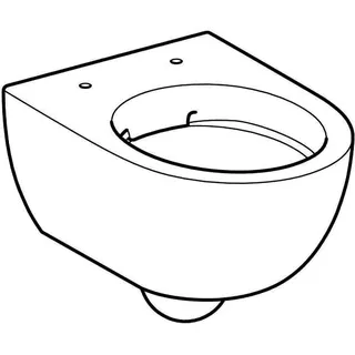 Geberit Renova Compact WWC Tiefspüler Ausld. 49cm, weiß, Rimfree, KeraTect – Bild 3