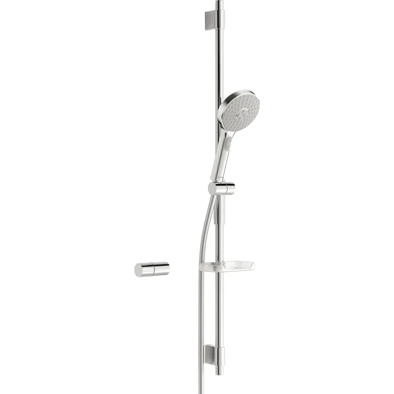 Wandst.garnitur HANSAACTIVEJET 8437 3-strahlig chr/Hellgrau