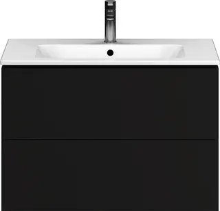Duravit WTU wandhängend L-Cube 481x820x550mm 2 SchKa, f.233683, graphit matt – Bild 3