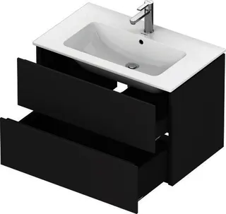 Duravit WTU wandhängend L-Cube 481x820x550mm 2 SchKa, f.233683, graphit matt – Bild 4