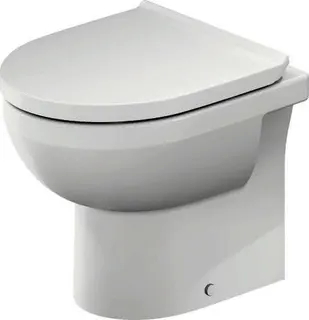 Stand-WC Duravit No.1,480mm,Weiß, rimless, TS, Abg.waagrecht, var.Zul. – Bild 2