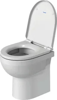 Stand-WC Duravit No.1,480mm,Weiß, rimless, TS, Abg.waagrecht, var.Zul. – Bild 3