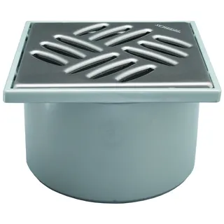 SD Kunststoffaufsatzrahmen 130x130x8,5-65 mm, Nr. 48770