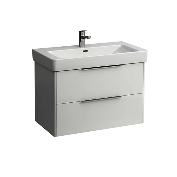 Laufen WTU BASE 438x809x515 2 Schubl m.Griff f.WT H813965 weiß glzd