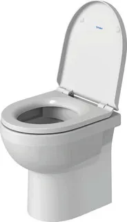 Stand-WC Set Duravit No.1, Weiß Tiefspüler, inkl.WC-Sitz m.Absenkautom. – Bild 2