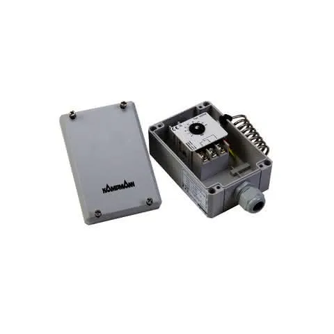 Kampmann Industriethermostat Typ 30058 Sollwerteinstellung mit Werkzeug