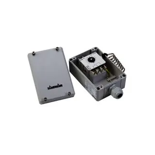 Kampmann Industriethermostat Typ 30058 Sollwerteinstellung mit Werkzeug