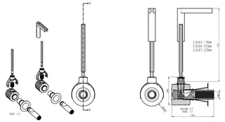 VitrA Befestigung-Set Ersatzteil V-Fit 2.0 Fischer 316565 – Bild 2