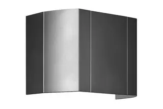 SCHELL Anschlussblende Duschpaneel LINUS L:150-450, gestrahlt, alu-eloxiert