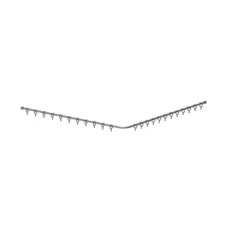 Normbau Inox Care Duschvorhangstange 2065060 Edelstahl – Bild 2