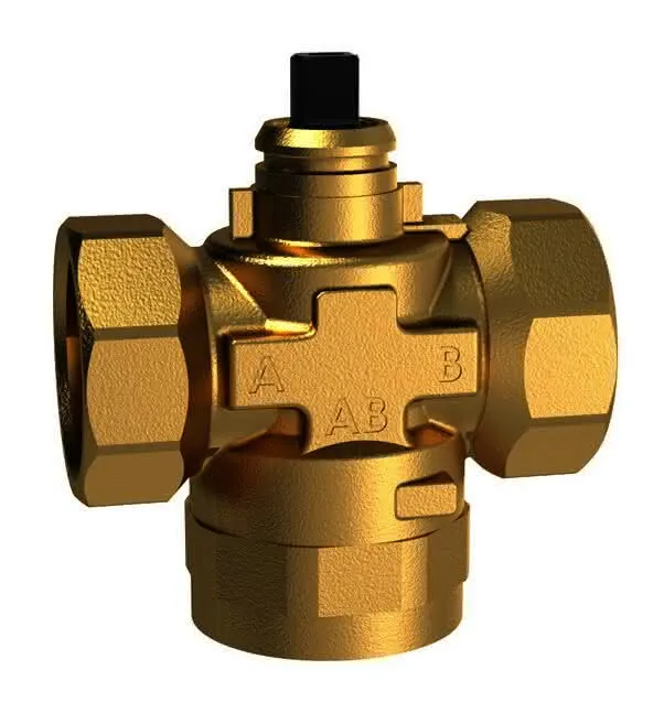 comfort-3-Wege-Zonenventil DN 25 (1") ohne Motor IG Kvs-Wert 8,0cbm/h