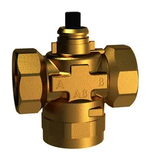 comfort-3-Wege-Zonenventil DN 25 (1") ohne Motor IG Kvs-Wert 8,0cbm/h