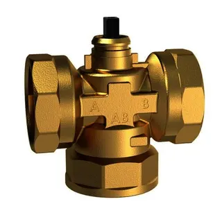comfort-3-Wege-Zonenventil DN 32 (11/4") ohne Motor IG Kvs-Wert 8,0cbm/h