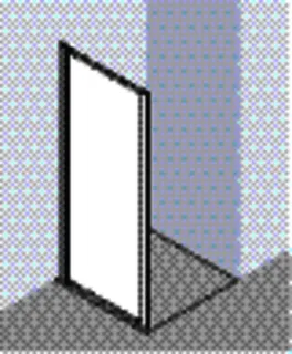 Kermi Seitenwand Nova 2000 TWD 1000x 2000 BV: 970-1000 SIMG Kerolan Fontana. – Bild 3