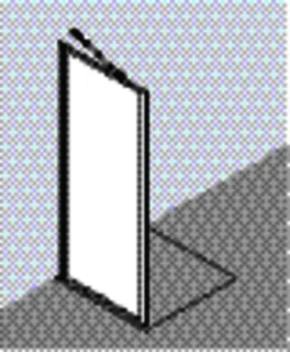 Kermi Seitenwand Nova 2000 TWD 1000x 2000 BV: 970-1000 SIMG Kerolan Fontana. – Bild 5