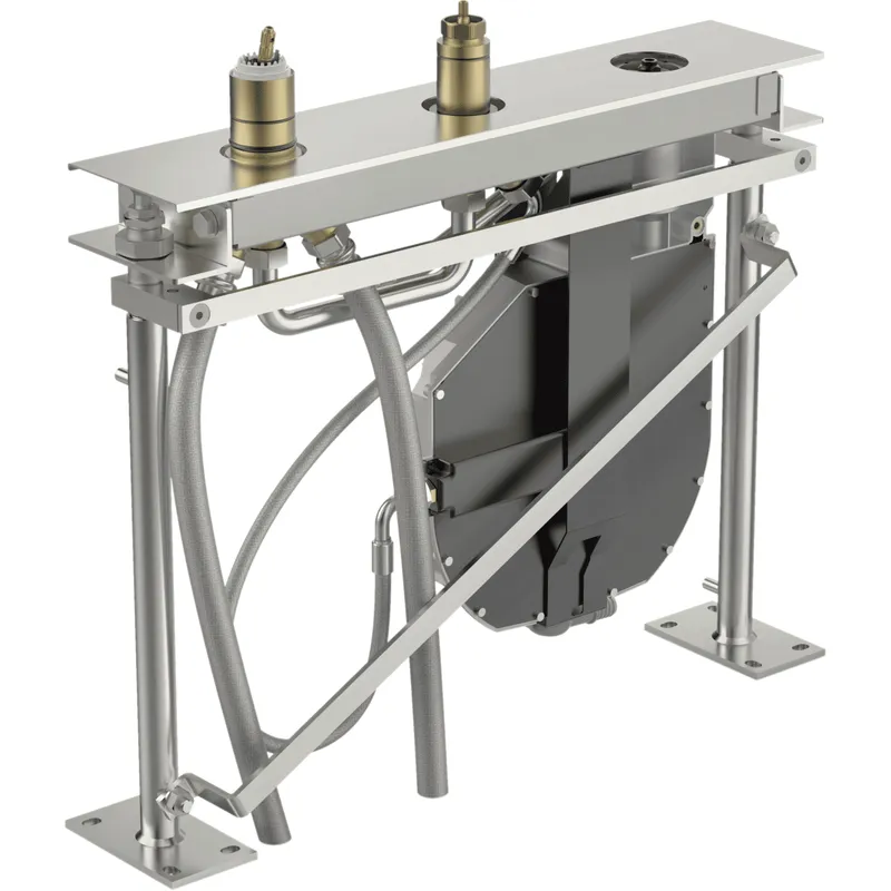 UP-Rohbauset Bade- und Brausearmatur HANSACOMPACT 5301 Ros. soft edge DN20