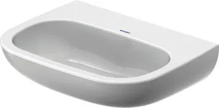 Duravit Waschtisch D-Code Med 600 mm ohne ÜL, mit HLB, ohne HL, weiß