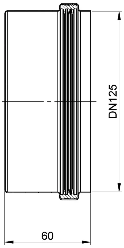 MHG Blinddeckel PolyClassic DN125 Mehrfachbelegung