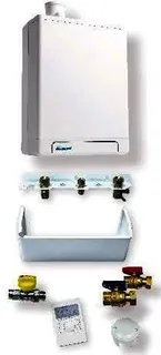 MHG Paket ecoGAS 18 mit RSC-OT, Außenf. Anschluss-Set und Blende