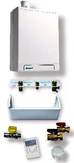 MHG Paket ecoGAS 30 mit RSC-OT, Außenf. Anschluss-Set und Blende