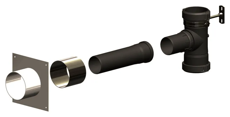 MHG Anschluss-Set DN 80/125- DN 110 Mehrfachbelegung