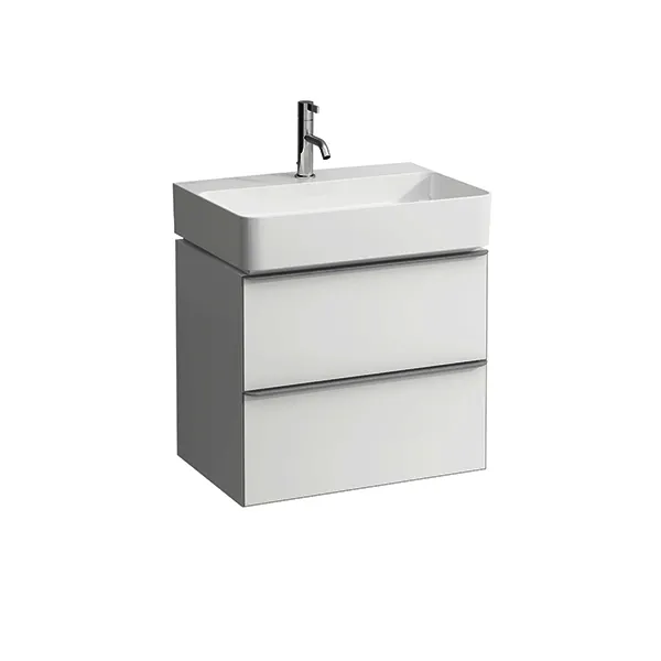 Laufen WTU SPACE 408x584x500 2 Schubl m.Griff f.WT H810283 nussbaum hell
