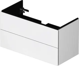 Duravit WTU wandhängend L-Cube 481x1020x550mm 2 SchKa, f.233610, weiß matt – Bild 3