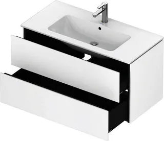 Duravit WTU wandhängend L-Cube 481x1020x550mm 2 SchKa, f.233610, weiß matt – Bild 5