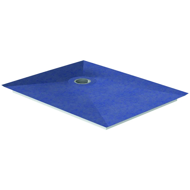 SD barr-frei Dusche PLAN Abl. KESSEL R 1000x800x50 Abl.200/200