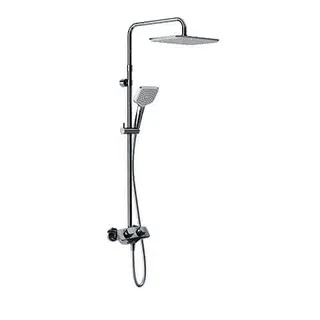 KLUDI COCKPIT Explorer Thermostat Dual Shower System chrom