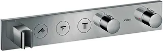 Hansgrohe Thermostatmodul Unterputz Select Axor Fertigset 3 Verbraucher chrom – Bild 2