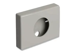 HEWI Hygienebeutelspender, B:143mm, H:103mm, T:27mm lichtgrau – Bild 2