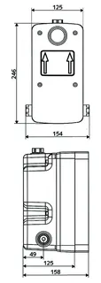 SCHELL UP-Masterbox WBD-E-T Elektronik, Thermostat – Bild 3