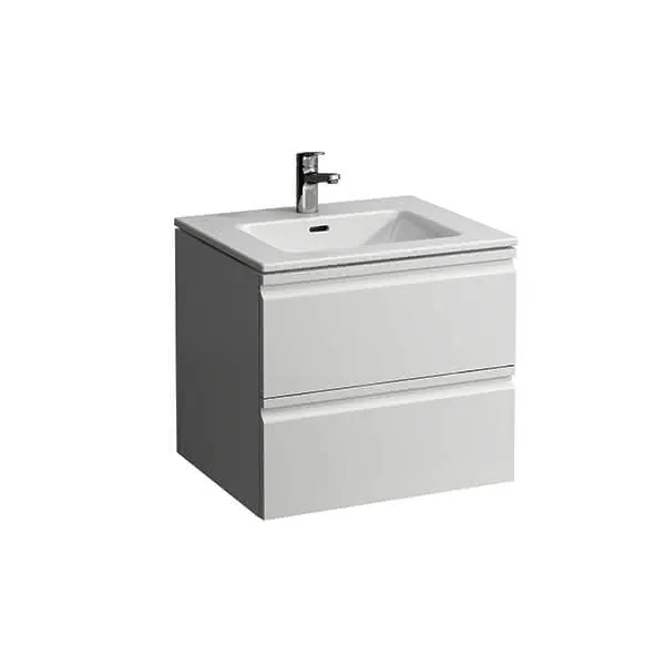Laufen WT+WTU PRO S SET 500x600x545 1 Hahnlochmit Überlauf 2 Schubl. Griffmulde we/we glzd