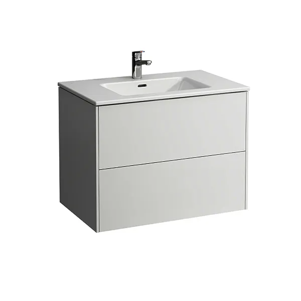 Laufen WT+WTU PRO S SET BASE 500x800x610 1Hl mit Überlauf 2Schubl. Push/Pull we/multicolor