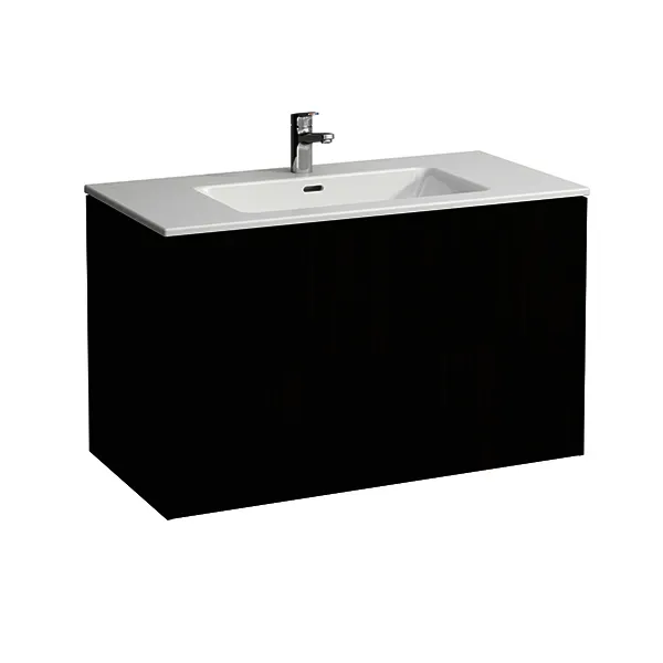 Laufen WT+WTU PRO S SET BASE500x1000x610 1Hl mit Überlauf2Schubl. Push/Pull we/ulme dunk.