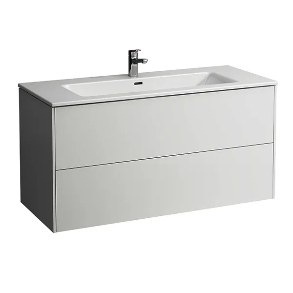 Laufen WT+WTU PRO S SET BASE500x1200x610 1Hl mit Überlauf 2Schubl. Push/Pull we/multicolor